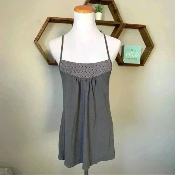 aerie Tops - Aerie grey cross cross hater tank top